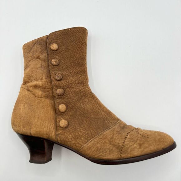 Banana Republic Clothing Co Leather Ankle Boots Made in Italy 6.5 - Picture 7 of 16